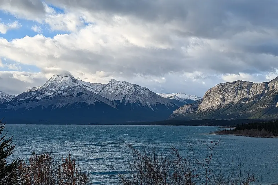 Abraham Lake in Alberta