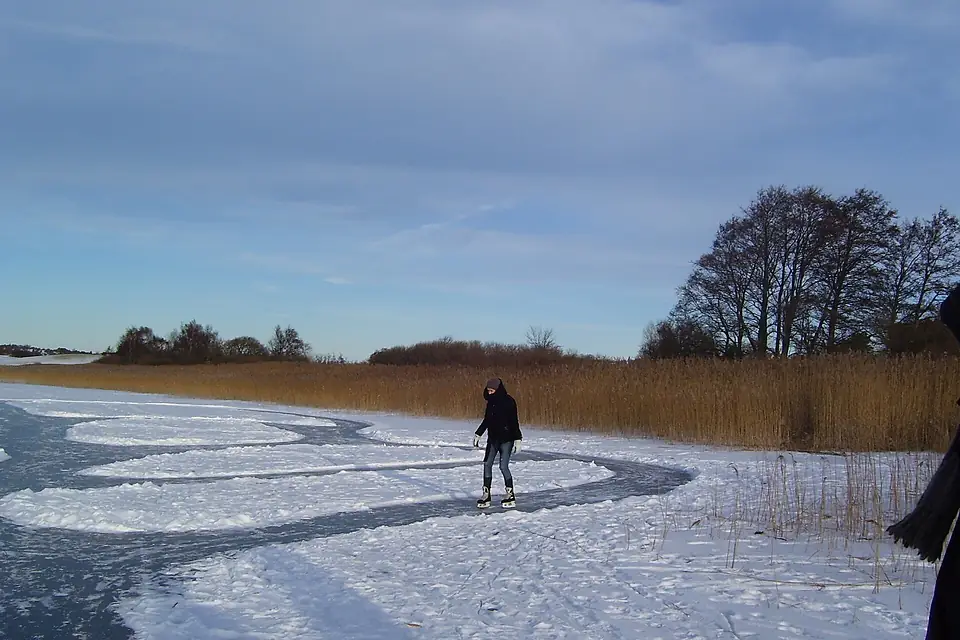 Skøjteløb på Arresø 2010