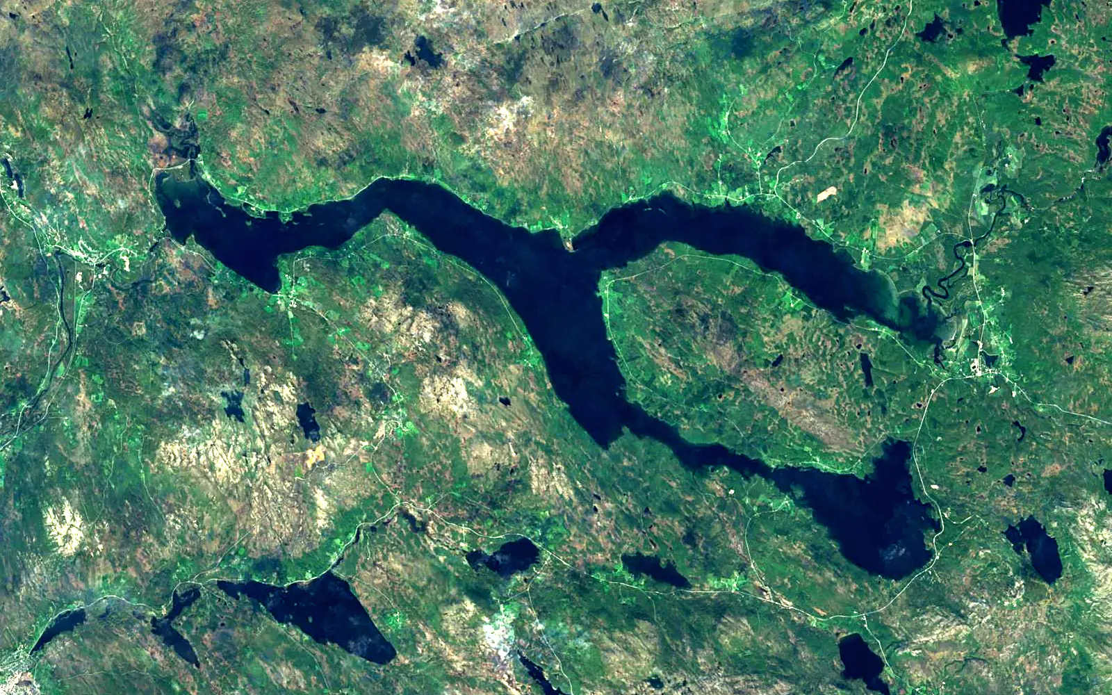 Aursund seen from space (Sentinel-2)