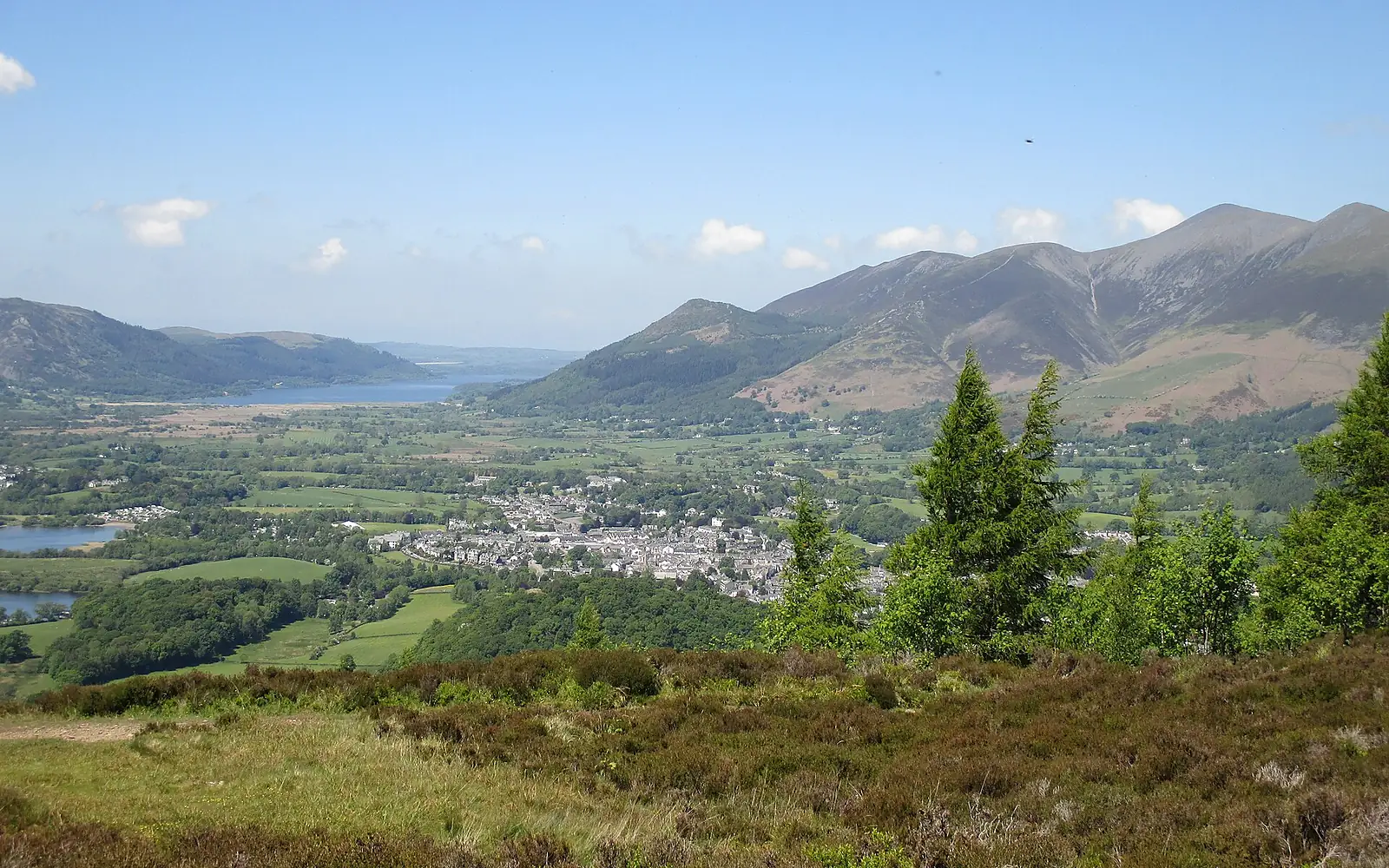 A view from Walla Crag