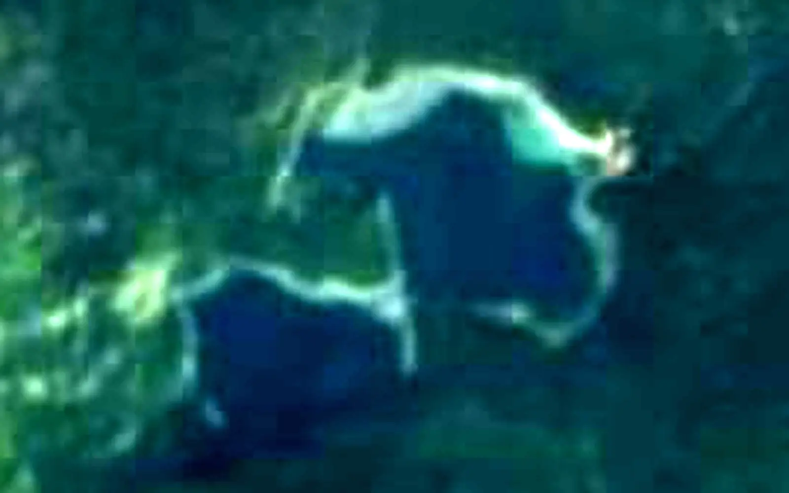 Black Lake seen from space (Sentinel-2)