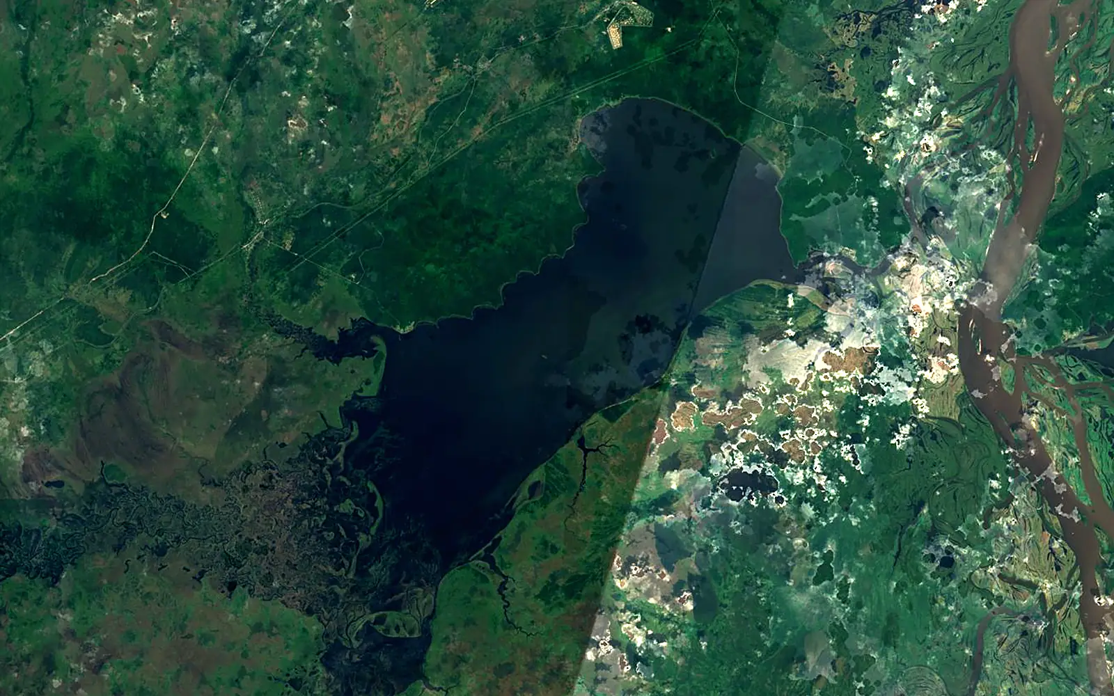 Bolon seen from space (Sentinel-2)