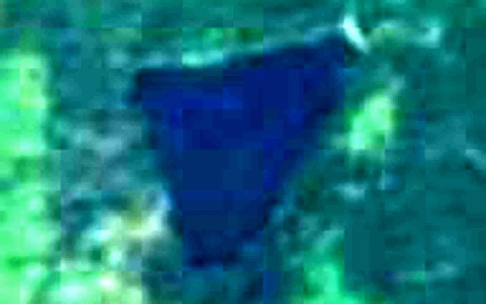 Černé jezero seen from space (Sentinel-2)