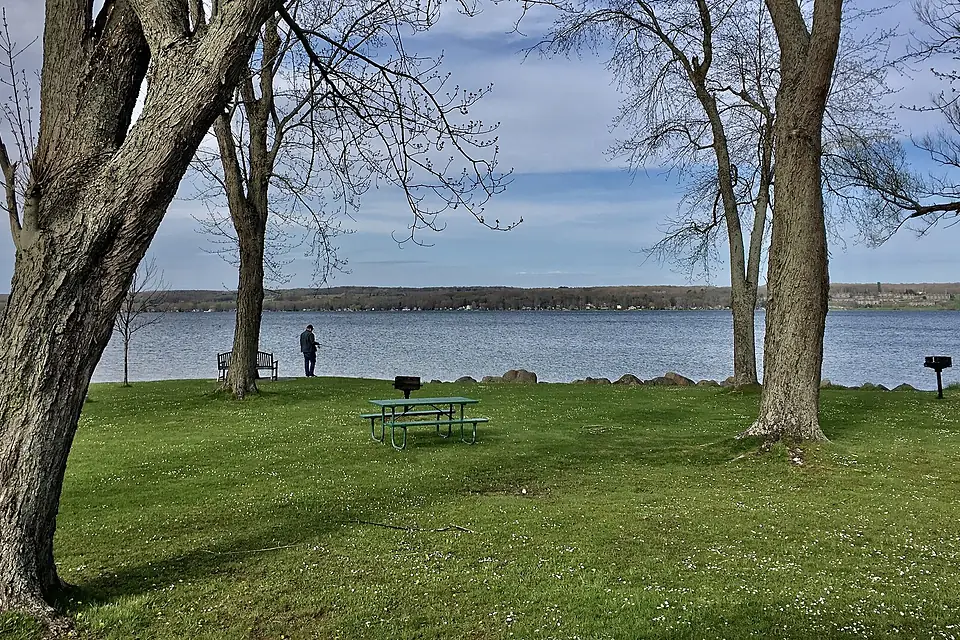 Chautauqua Lake at Lakeside Park, Mayville, New York - 20210501