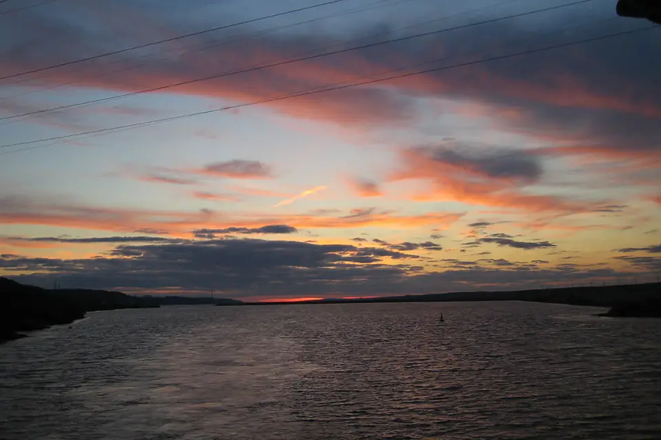 Чебоксарское вдхр (закат) (04.09.05) - panoramio