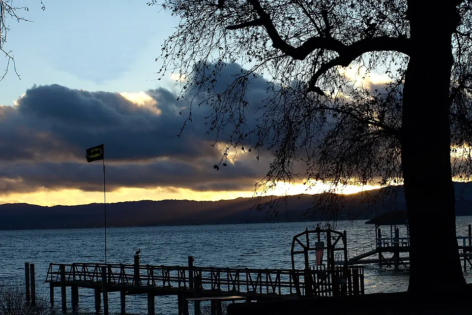 Clear Lake Sunset - panoramio