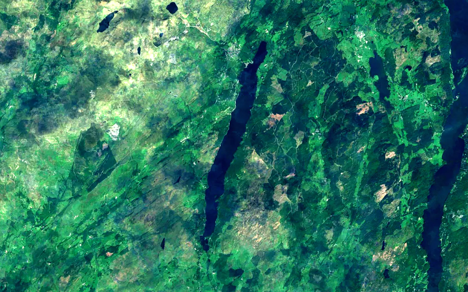 Coniston Water seen from space (Sentinel-2)