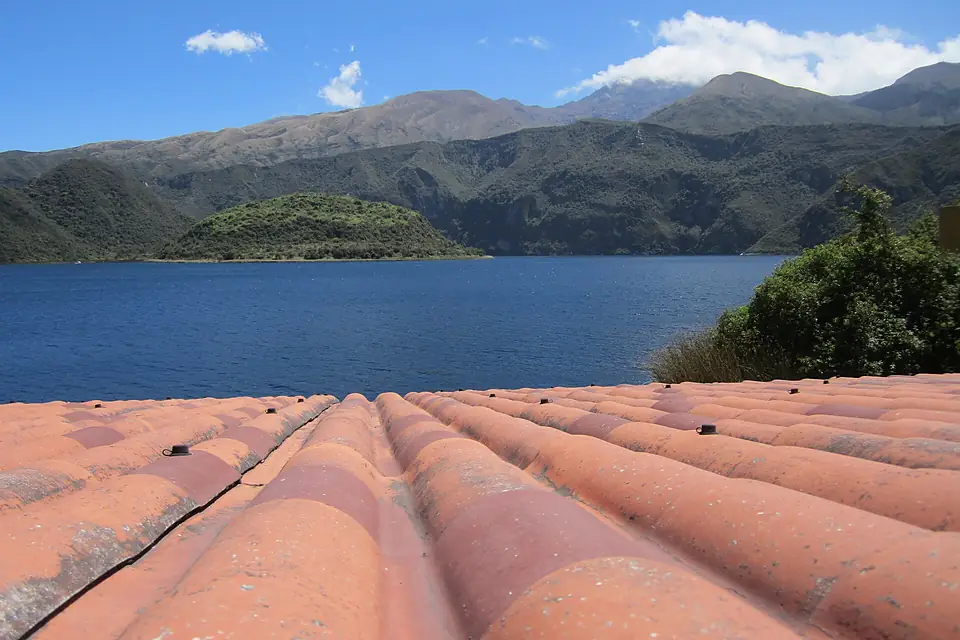 Cuicocha Lake Ecuador Reserva ecológica Cotacachi-Cayapasm, a view o wow
