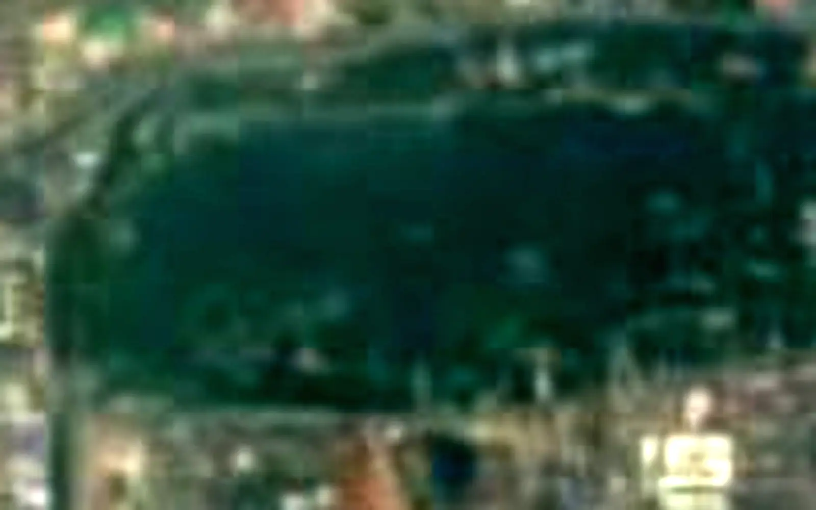 Daminghu seen from space (Sentinel-2)