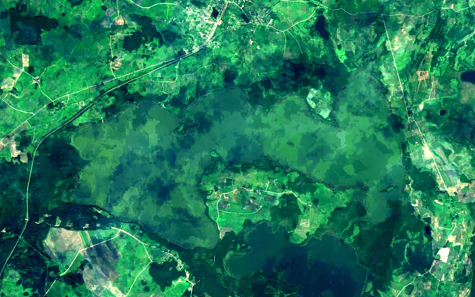 Dysnai seen from space (Sentinel-2)