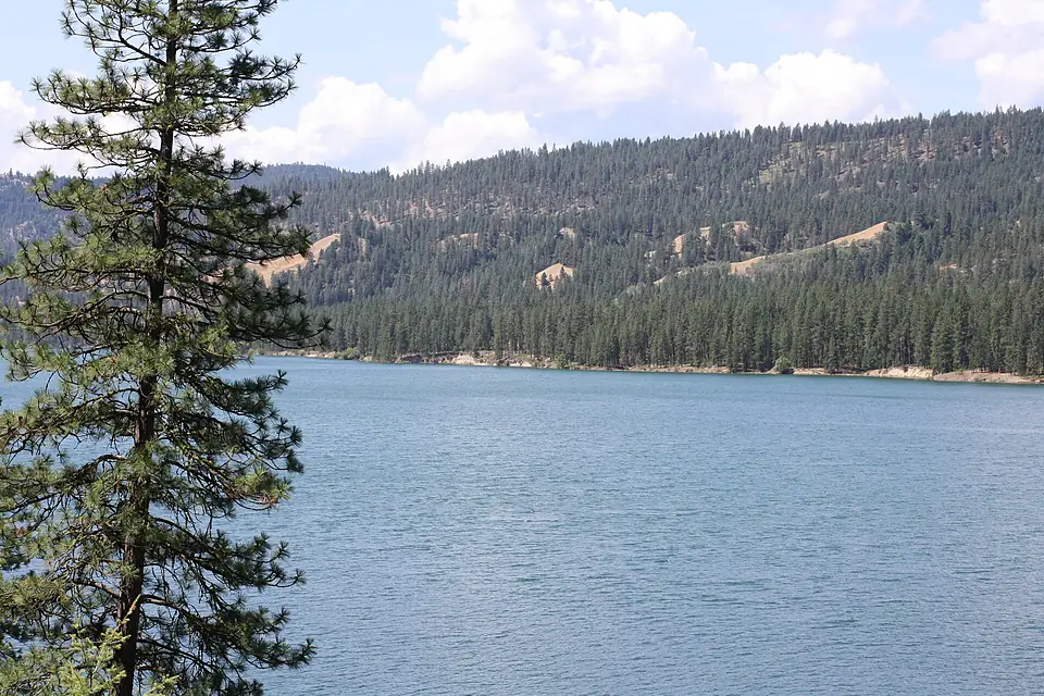 A view across Lake Roosevelt (61a13b73-4332-4818-89e5-216d9038502b)