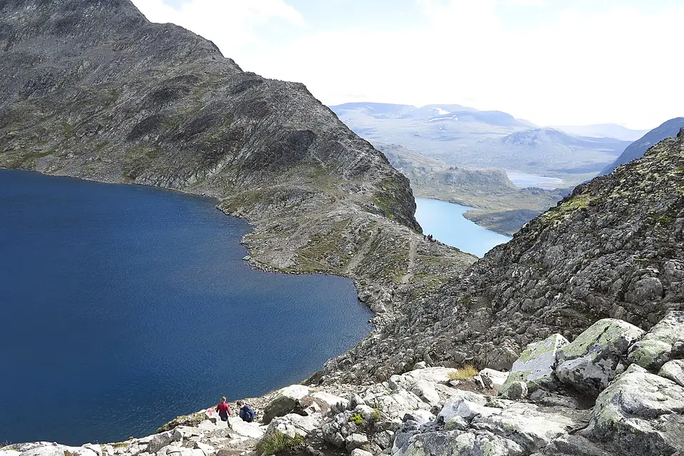 Bessvatnet-Besseggen-Gjende