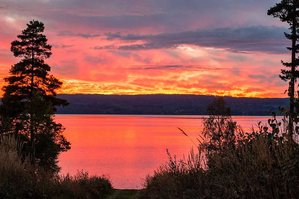 Sunset at Glafsfjorden2