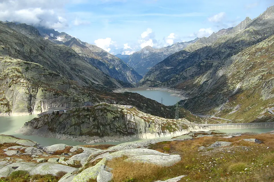 1036L Grimselsee Lake Grimsel