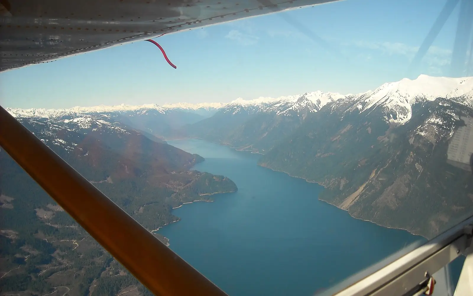Aerial View of Harrison Lake