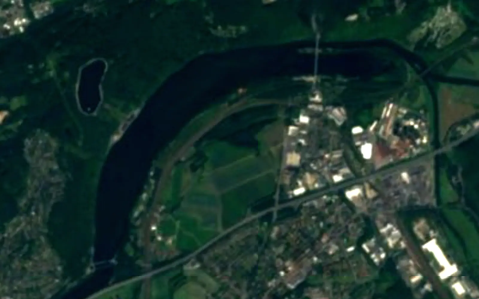 Hengsteysee seen from space (Sentinel-2)