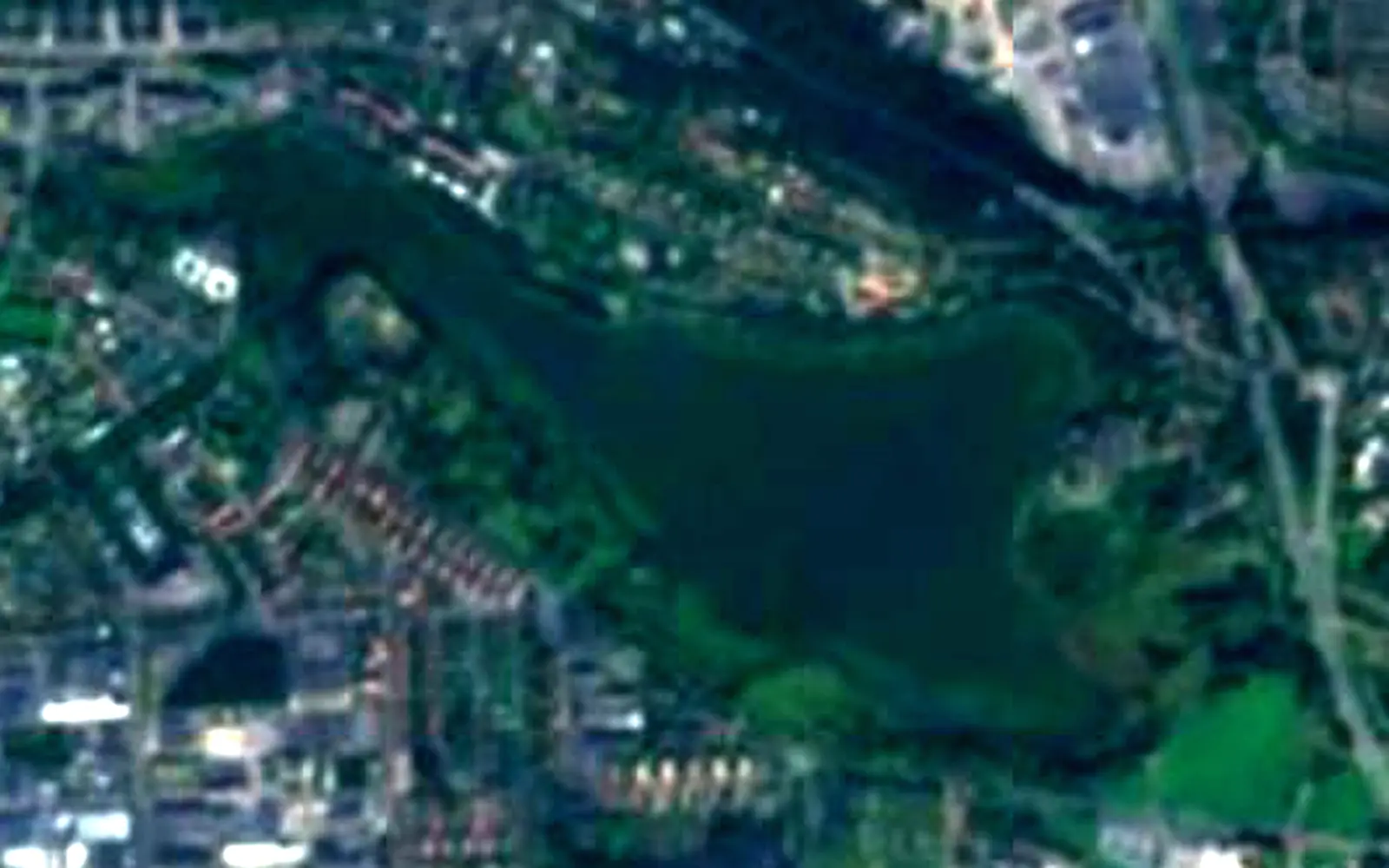 Iidesjärvi seen from space (Sentinel-2)