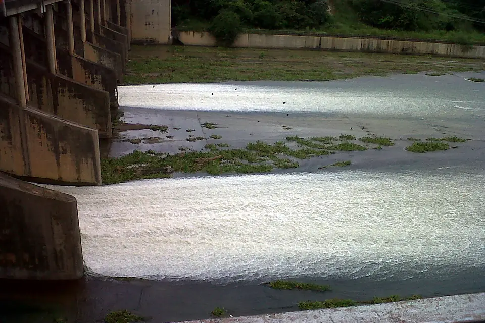 Compuertas de la Represa de Calabozo