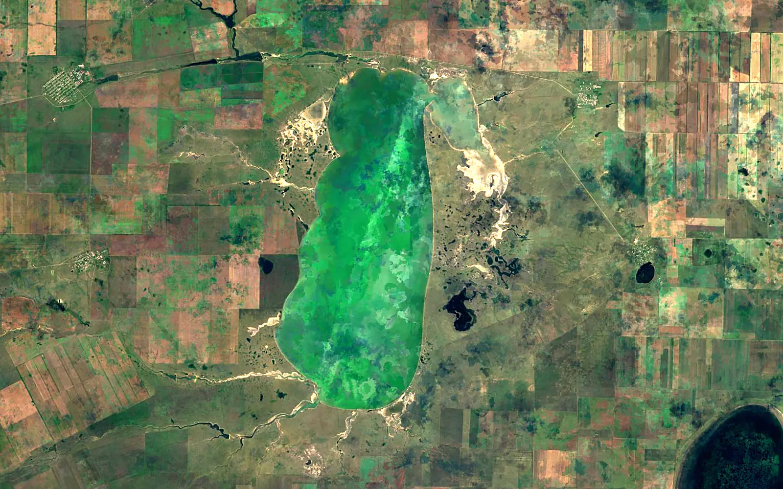 Kalibek seen from space (Sentinel-2)