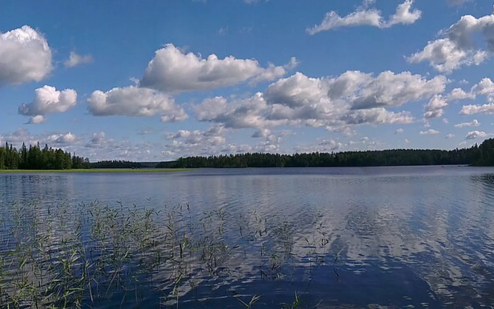 Lake Kolima At Summer