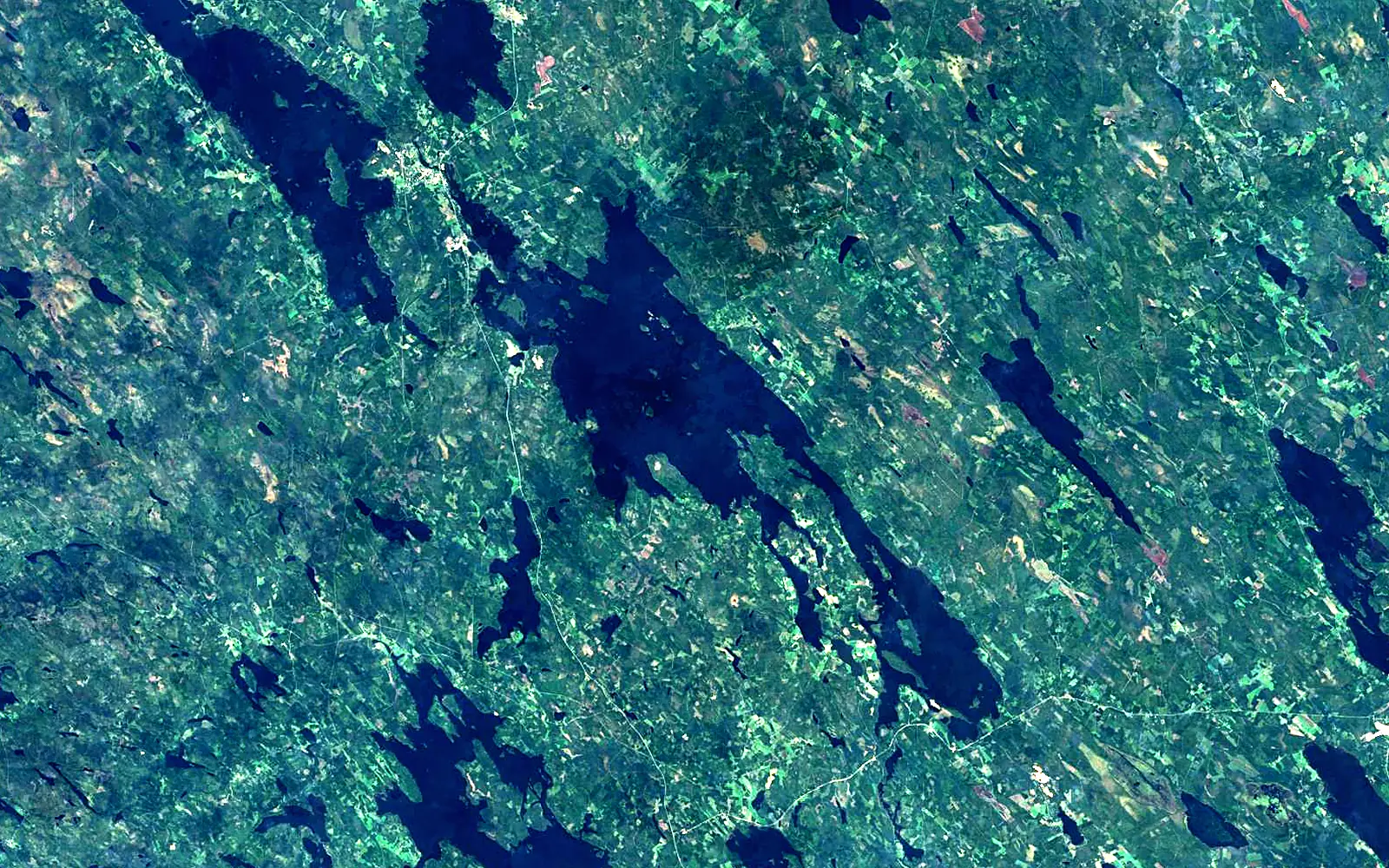 Kolima seen from space (Sentinel-2)