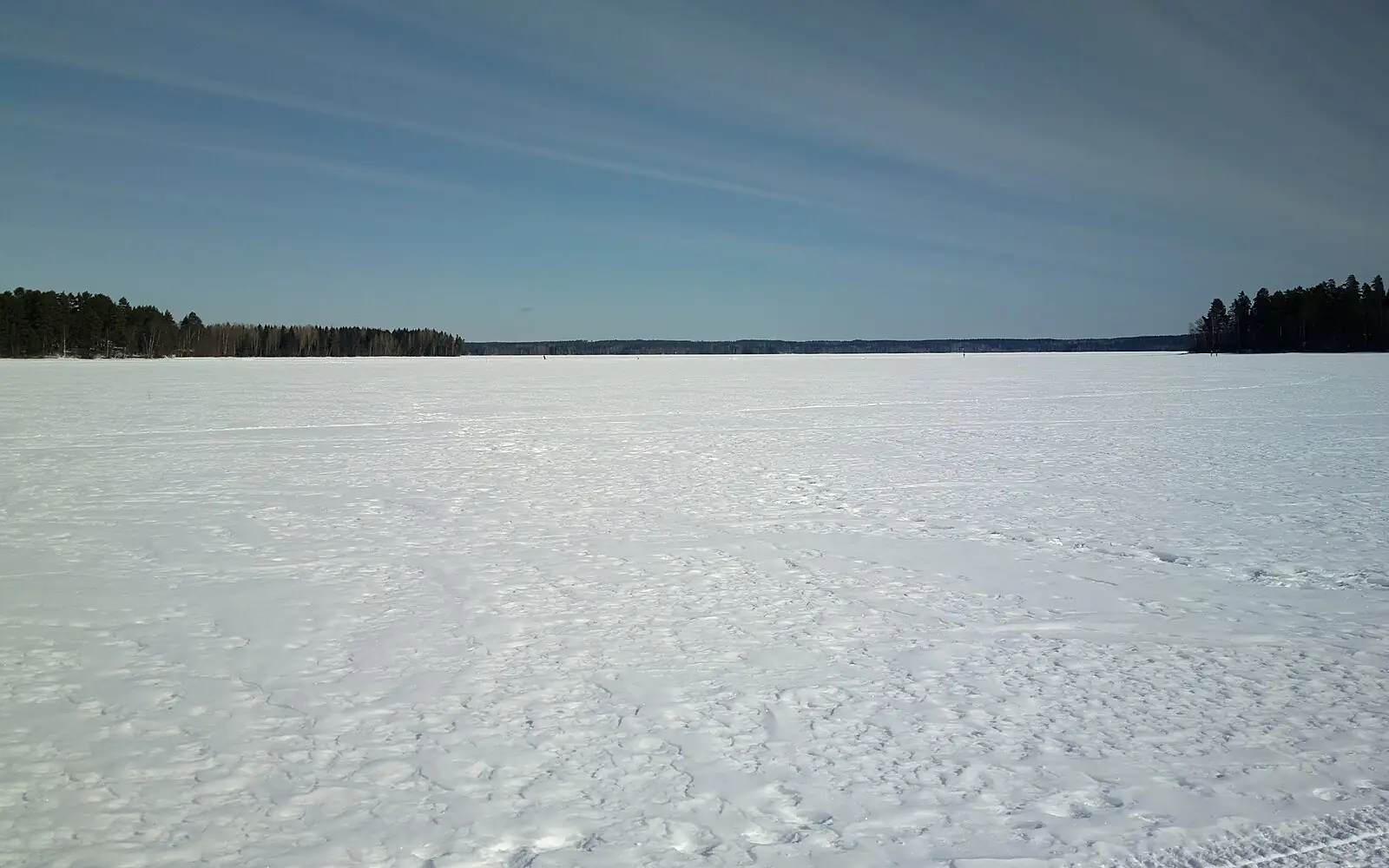 Lake Kyrösjärvi winter