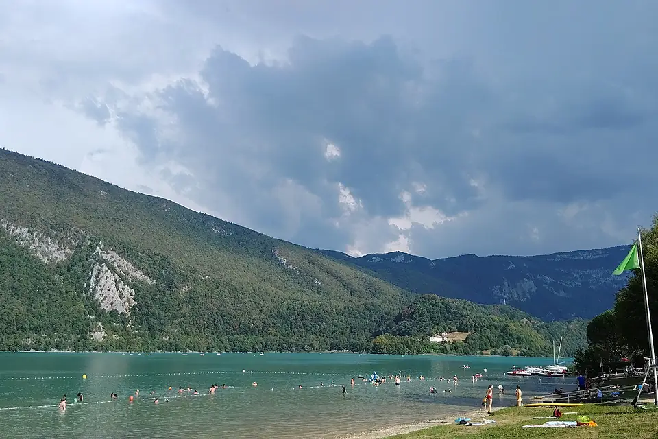 Lac d'Aiguebelette en Savoie