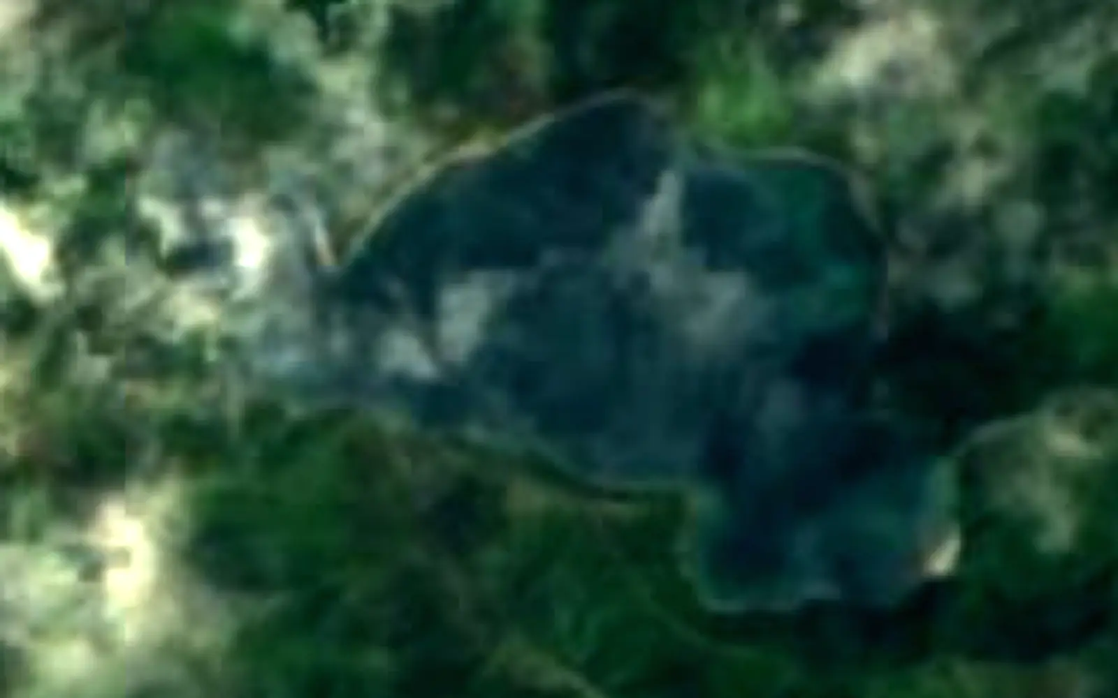 Lagoa do Fogo seen from space (Sentinel-2)