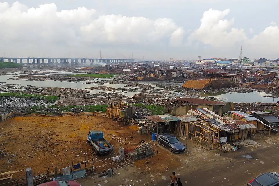 Ebute Metta coast of the Lagos Lagoon