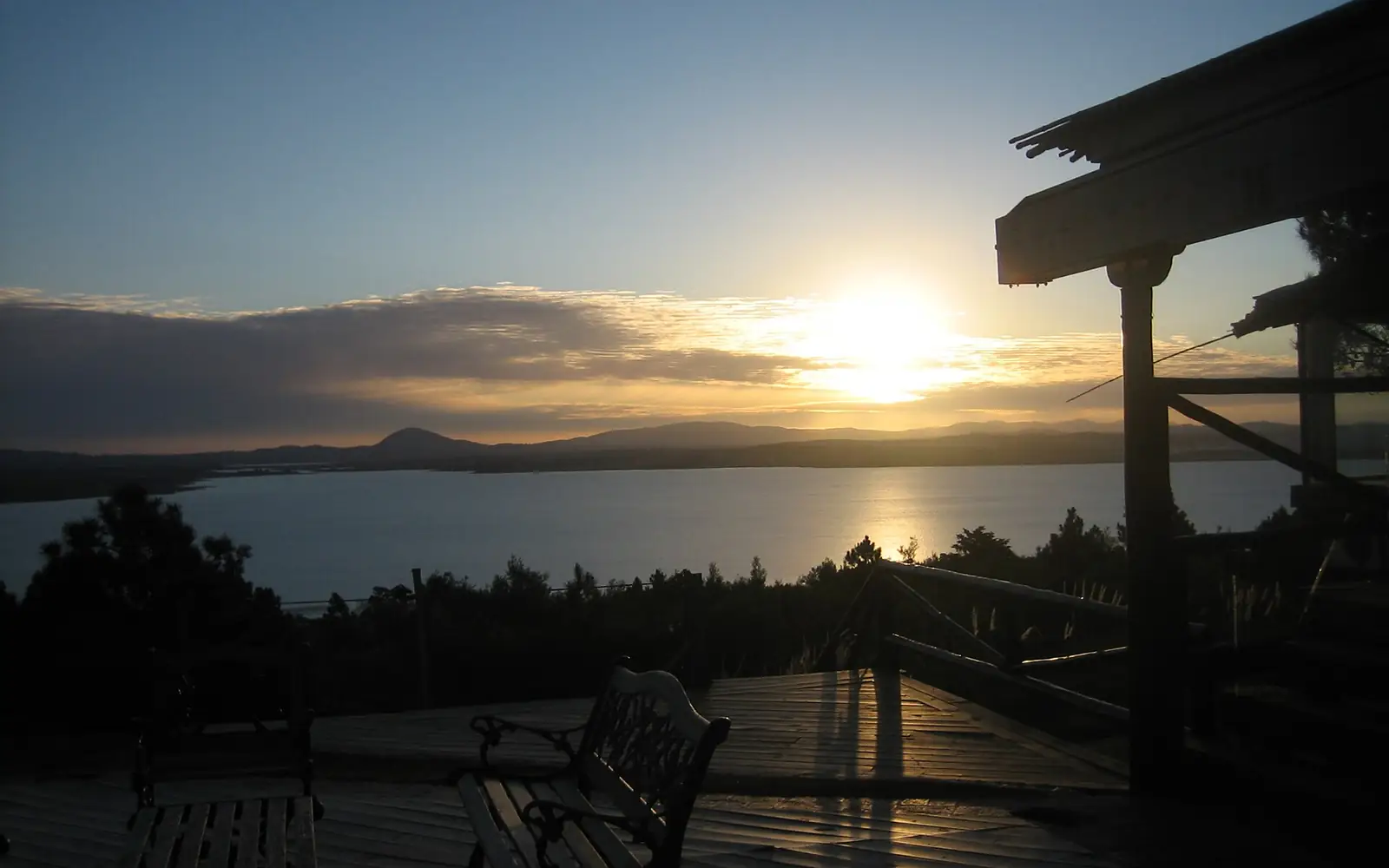 Atardecer laguna del sauce