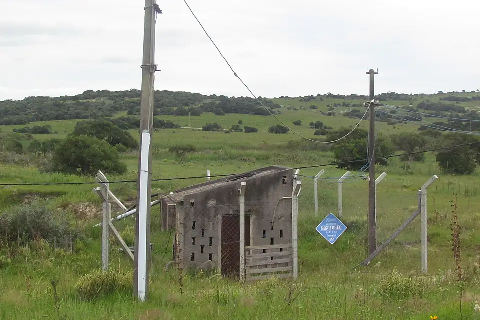 Estación de monitoreo en Laguna Negra