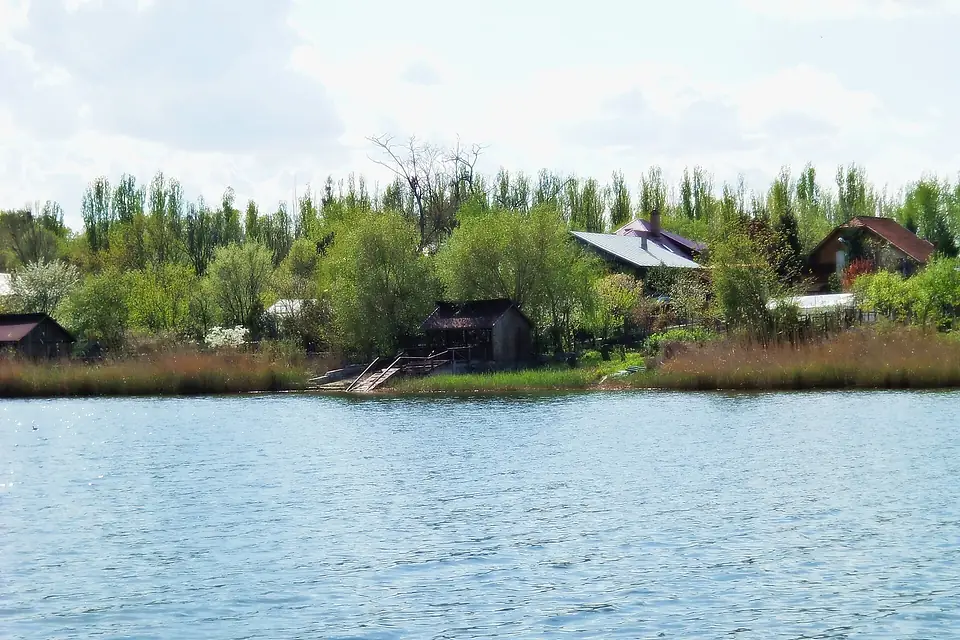 Vile pe lacul Amara - panoramio