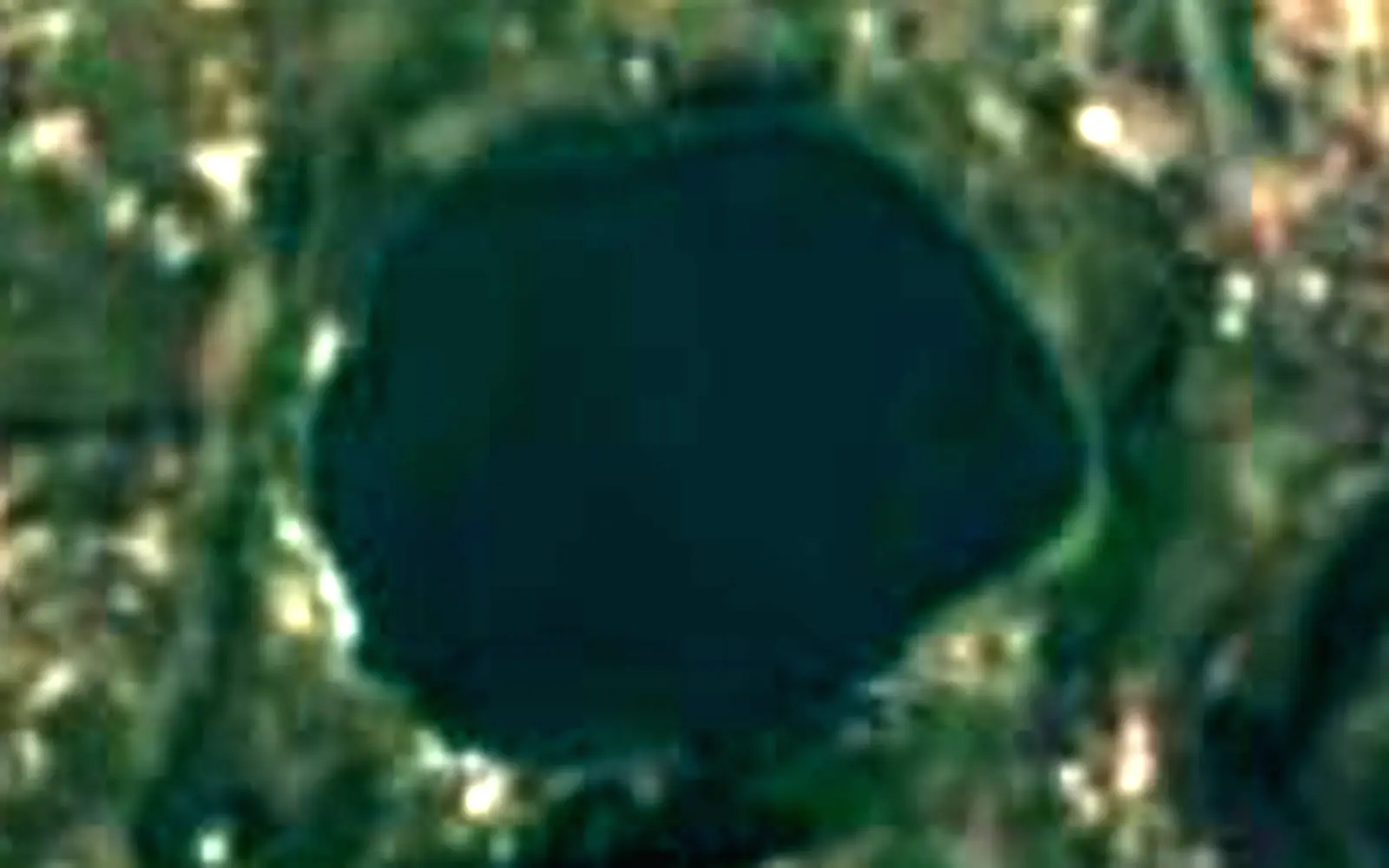 Lake Avernus seen from space (Sentinel-2)