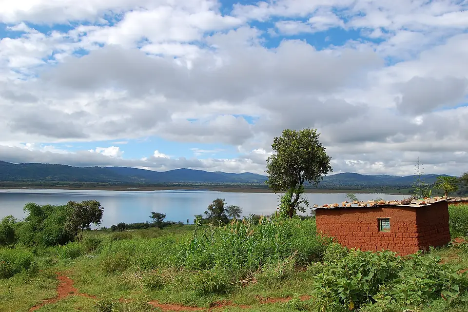 Hills above Lake Babati