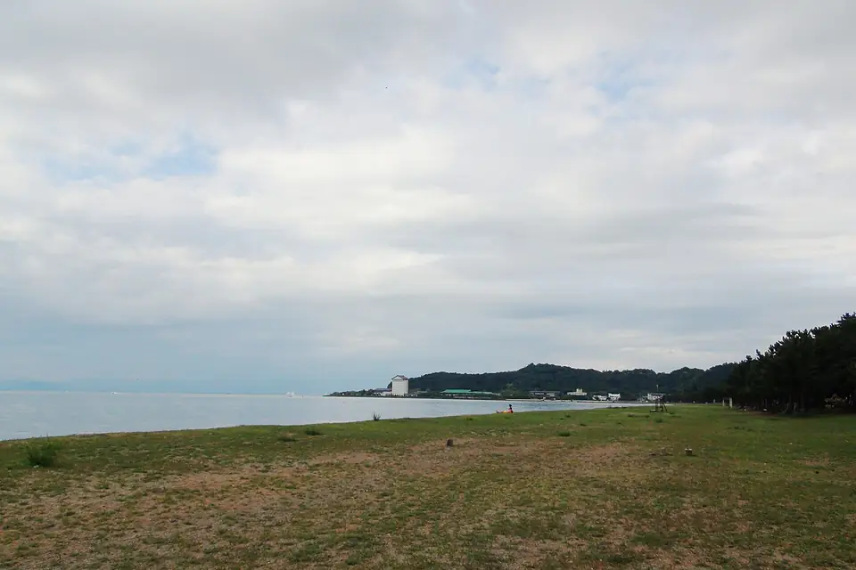 Matsubara swimming beach Hikone