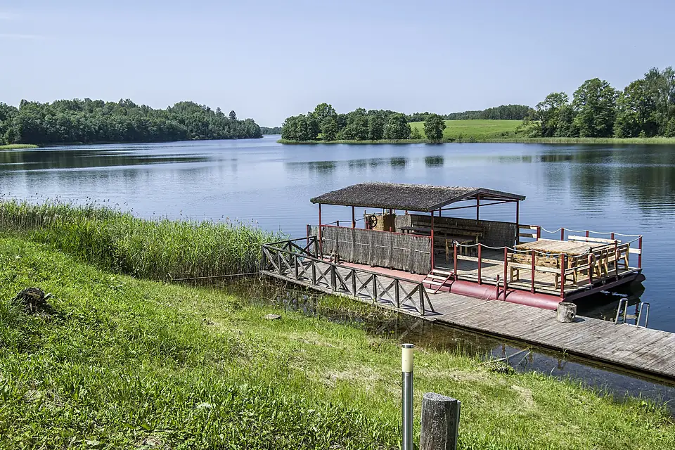 Drīdzis-pie laivu piestātnes, skats uz ezeru - panoramio