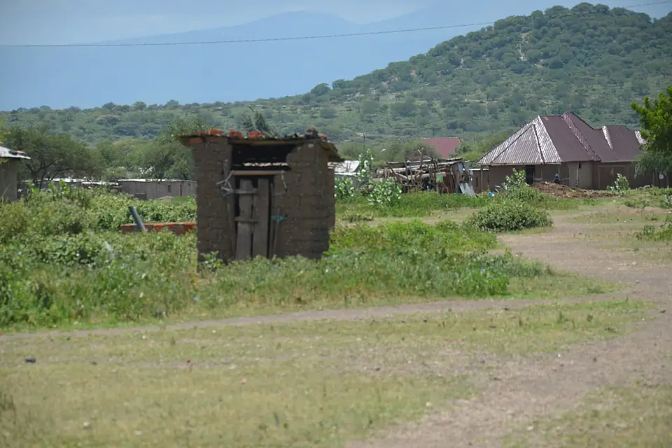 A toilet for community in Eyasi