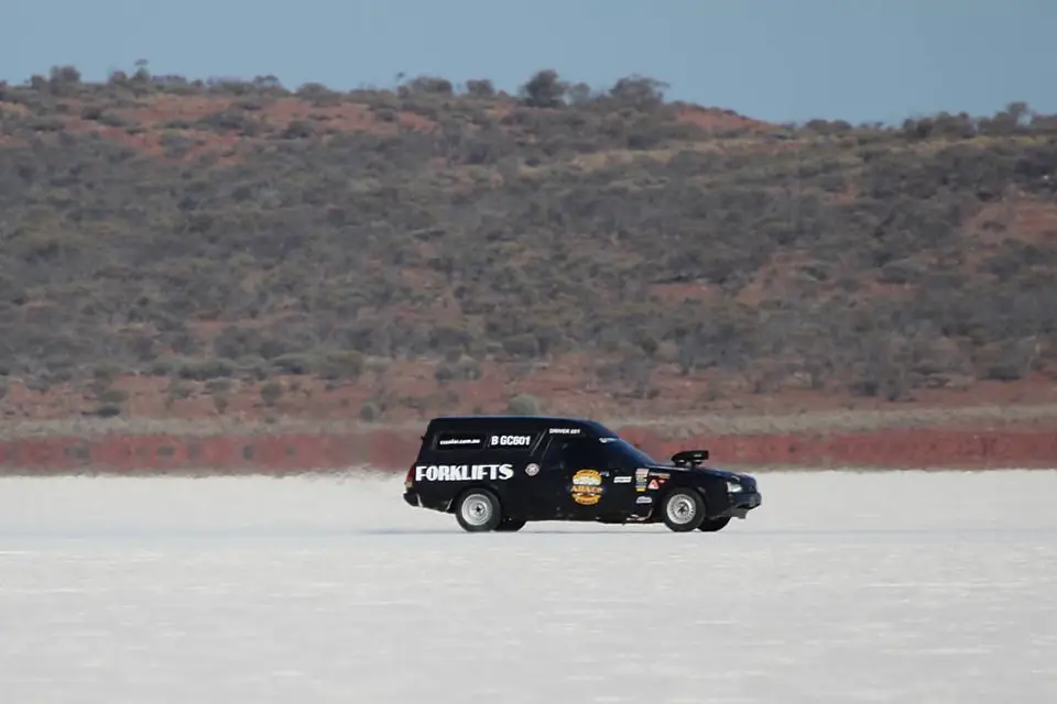 Van in Motion