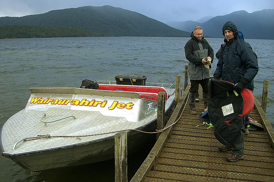 Wairaurahiri Jetboat on Lake Hauroko