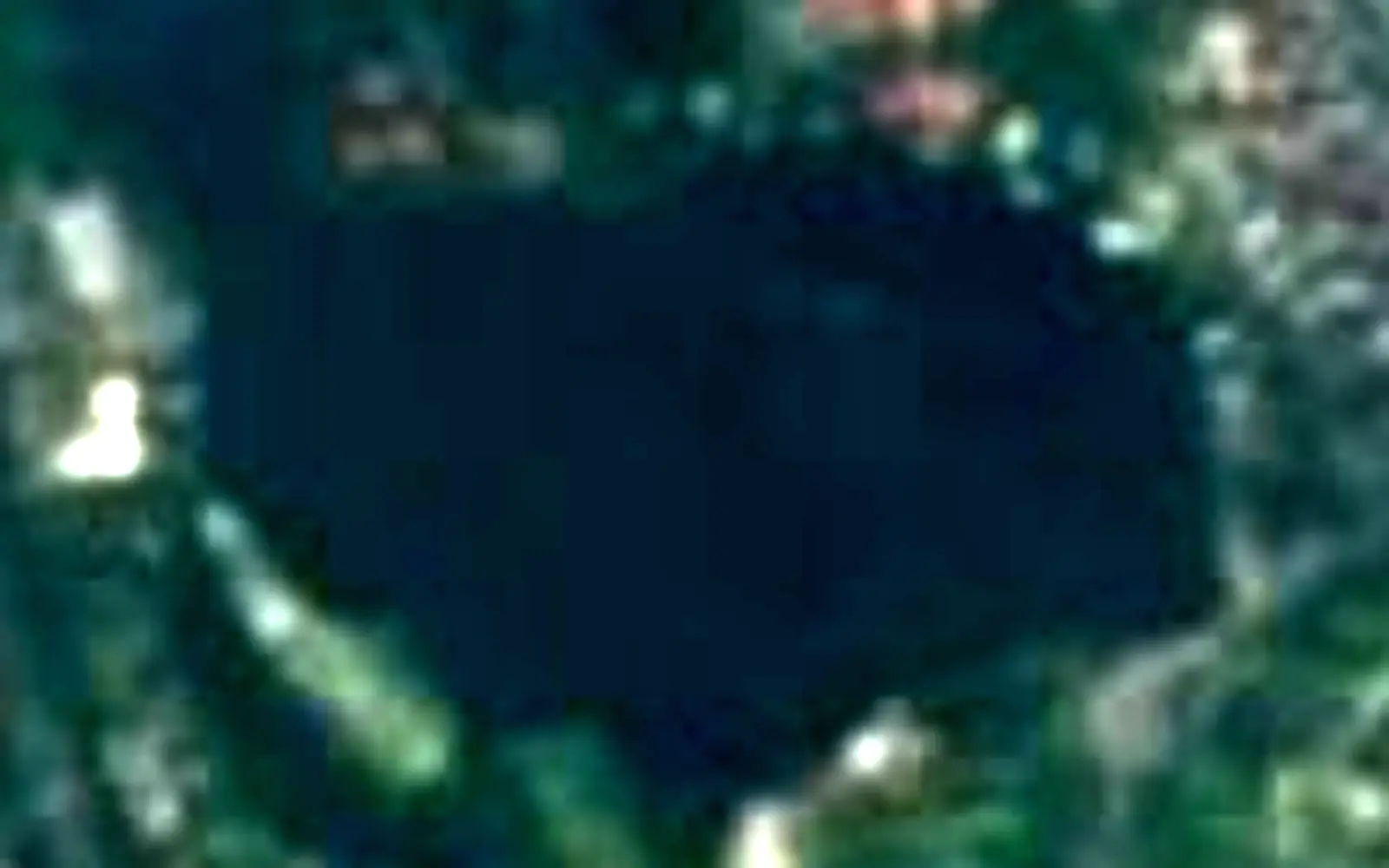 Lake Herăstrău seen from space (Sentinel-2)