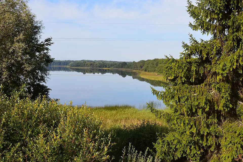 Jõksi järv maanteelt