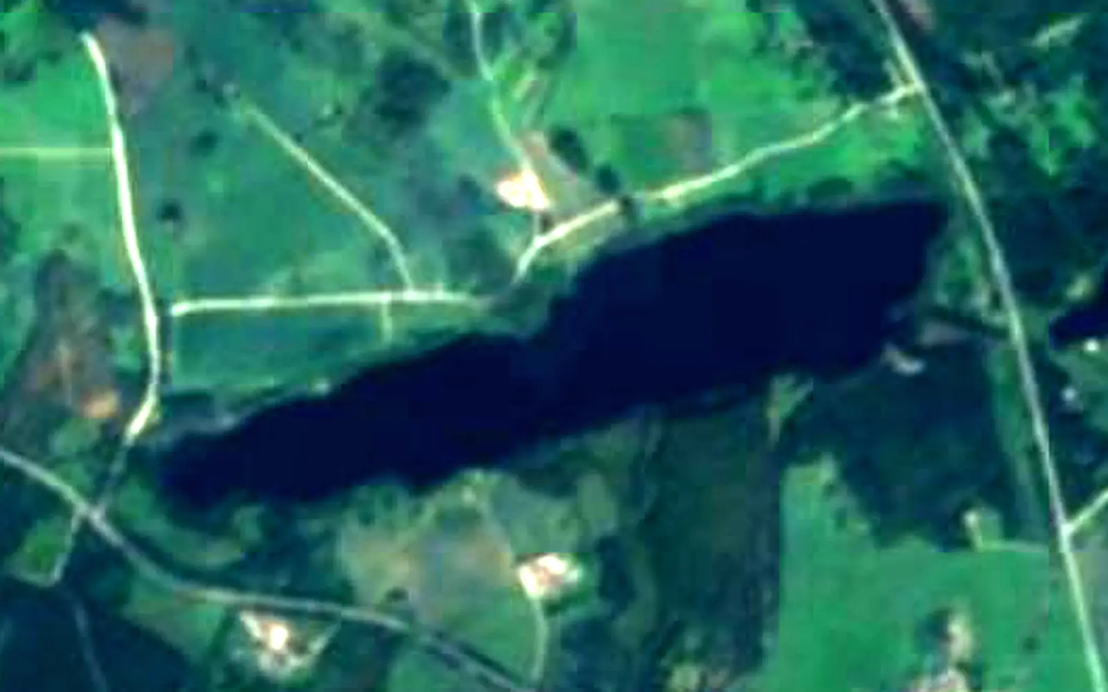 Lake Jõksi seen from space (Sentinel-2)