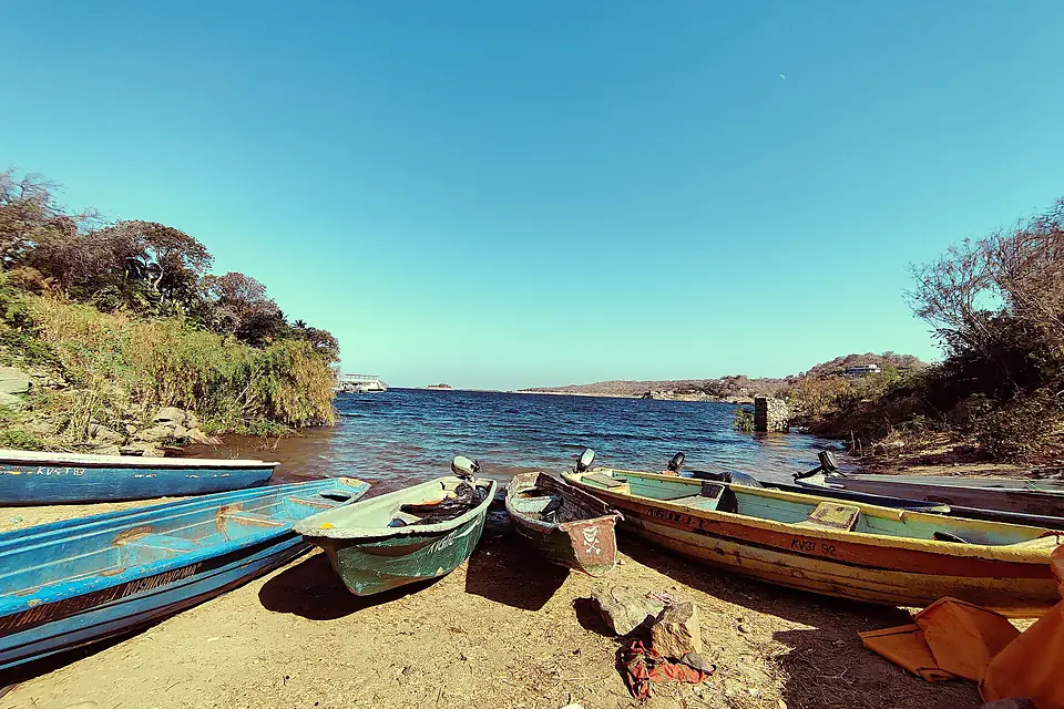 Boats Harbor, Kairba Lake, Siavonga Zambia