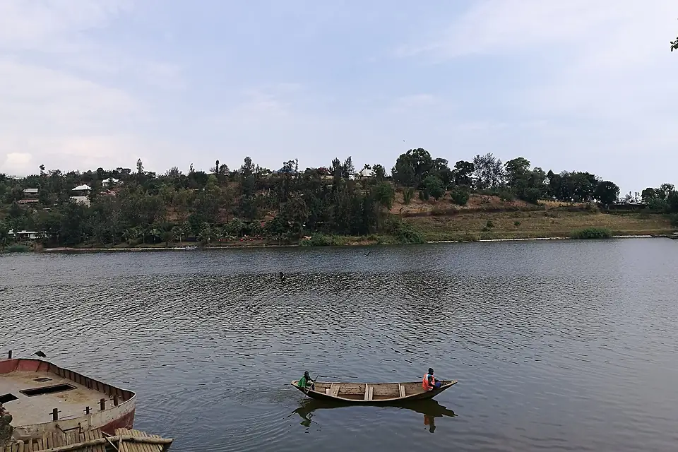 Along Lake Kivu