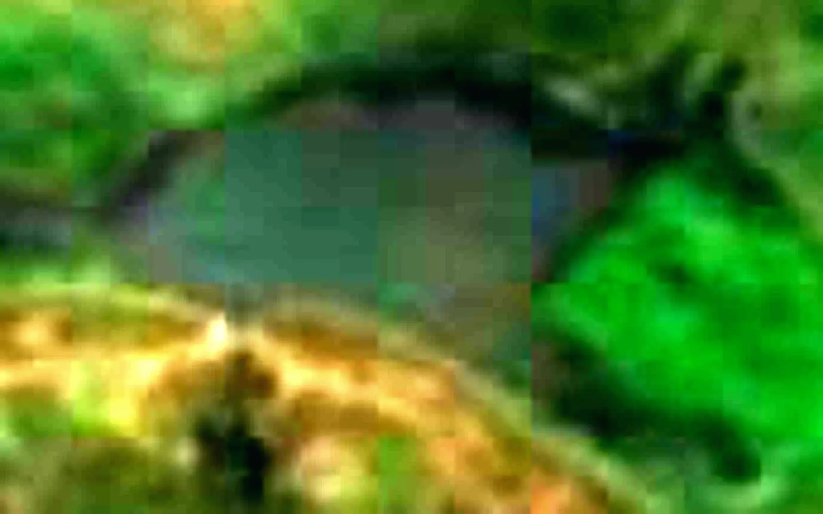 Lake Letsie seen from space (Sentinel-2)