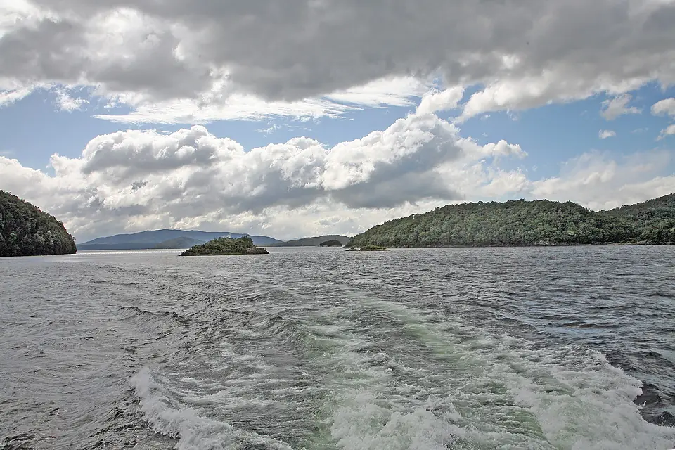00 1386 New Zealand (Fiordland National Park) - Lake Manapouri