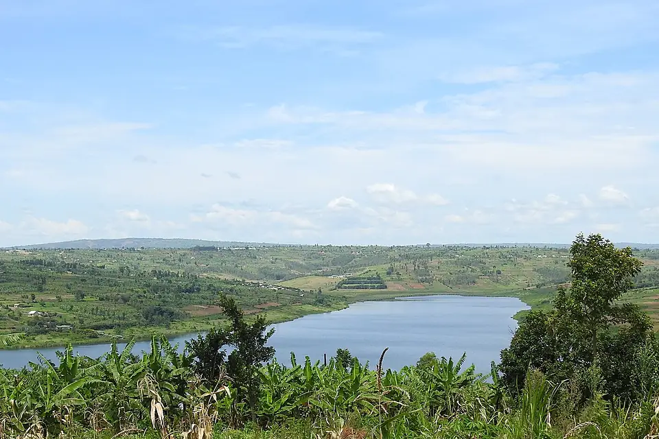 Lake Muhazi view from Rwankuba