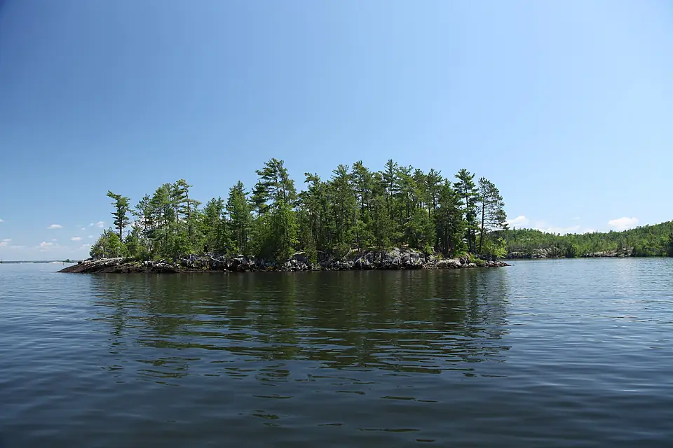 Island on Lake Nipissing