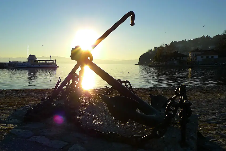 Anchored in Ohrid - panoramio