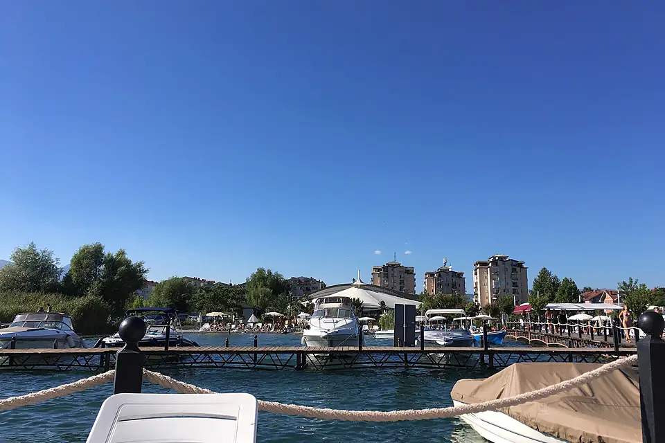Beach in Struga